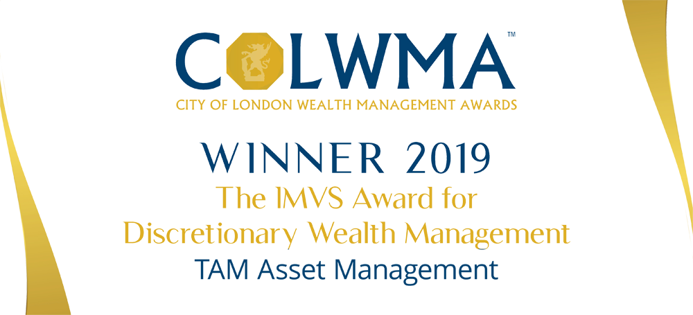 TAM awarded Best in Discretionary Wealth Management!